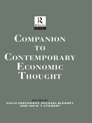 cover image of Companion to Contemporary Economic Thought